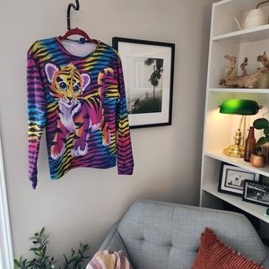 Lisa Frank - Rage On - Rainbow Tiger Sweatshirt